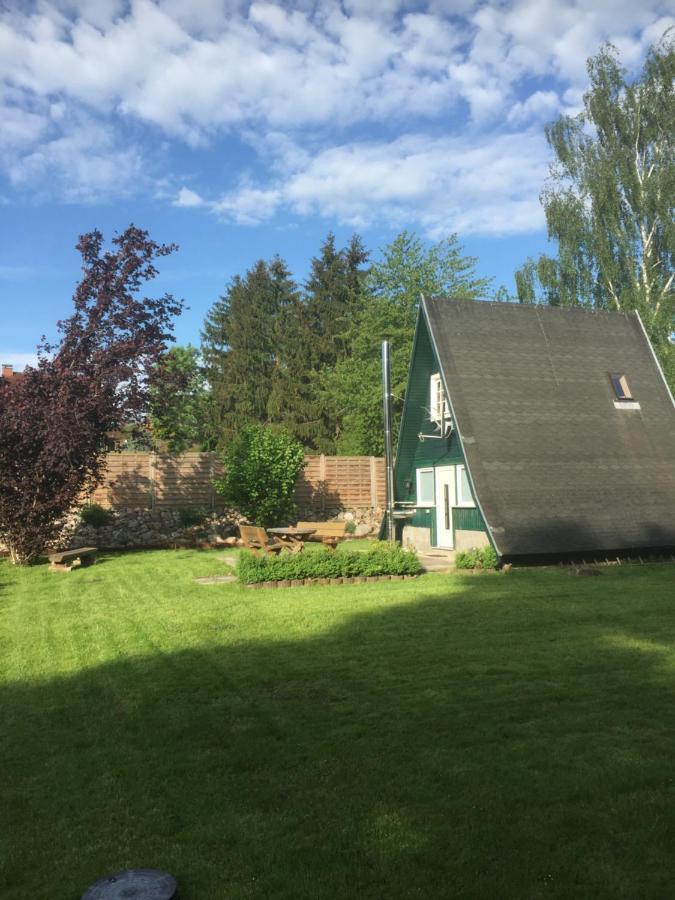 Ferienhaus Typ - Finnhütte Muhl Rosin Exterior foto
